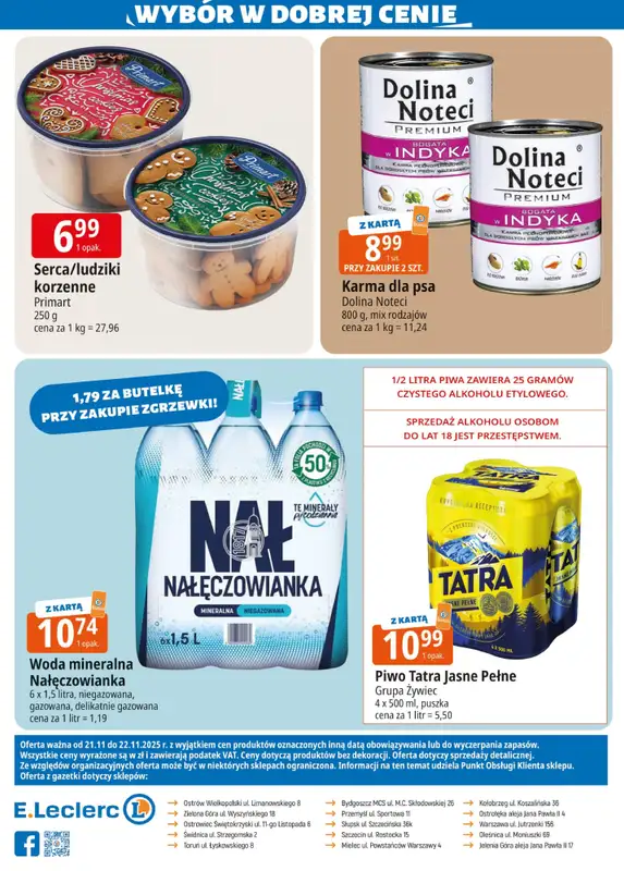 Leclerc - gazetka promocyjna Oferta E.Leclerc I Wybór w dobrej cenie   - strona 2