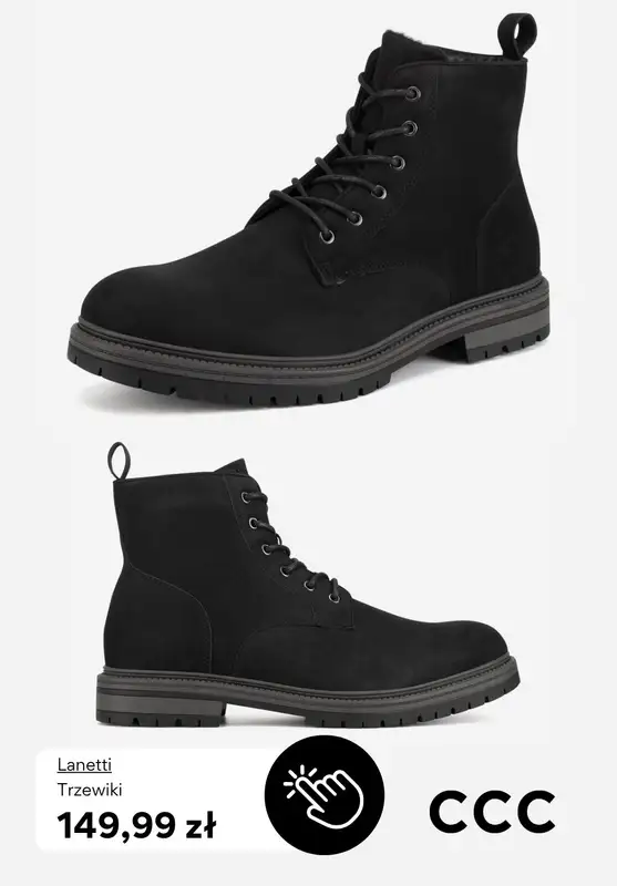 CCC - gazetka promocyjna Męskie obuwie zimowe od czwartku 20.11  - strona 5