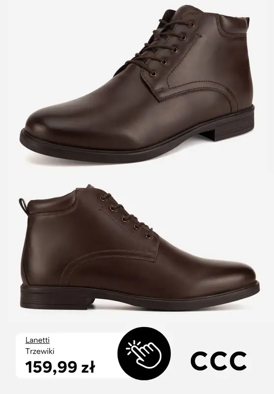 CCC - gazetka promocyjna Męskie obuwie zimowe od czwartku 20.11  - strona 9