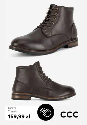 CCC - gazetka promocyjna Męskie obuwie zimowe od czwartku 20.11  - strona 10