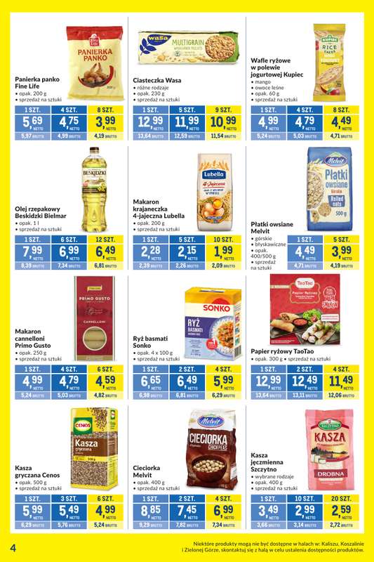Makro - gazetka promocyjna Kupujesz więcej płacisz mniej od wtorku 25.11 do środy 24.12 - strona 4