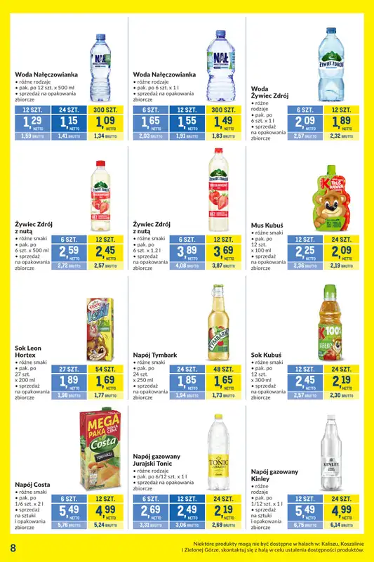 Makro - gazetka promocyjna Kupujesz więcej płacisz mniej od wtorku 25.11 do środy 24.12 - strona 8