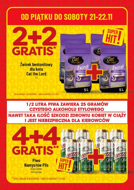 POLOmarket - gazetka promocyjna Super Hity na weekend od piątku 21.11 do soboty 22.11 - strona 6