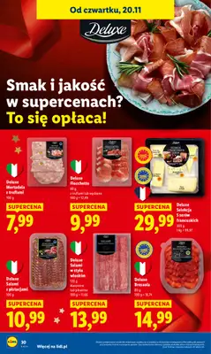 Lidl - gazetka promocyjna Oferta od czwartku od czwartku 20.11 do soboty 22.11 - strona 32