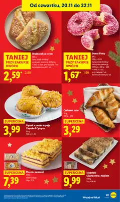 Lidl - gazetka promocyjna Oferta od czwartku od czwartku 20.11 do soboty 22.11 - strona 23