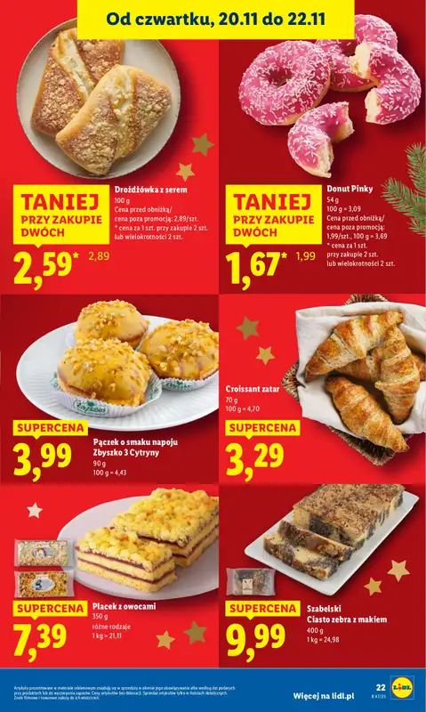 Lidl - gazetka promocyjna Oferta od czwartku od czwartku 20.11 do soboty 22.11 - strona 23