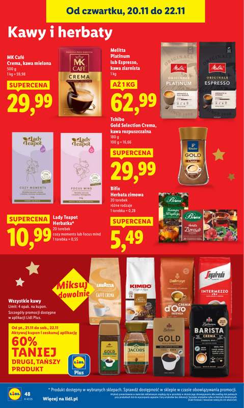Lidl - gazetka promocyjna Oferta od czwartku od czwartku 20.11 do soboty 22.11 - strona 52