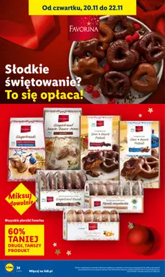 Lidl - gazetka promocyjna Oferta od czwartku od czwartku 20.11 do soboty 22.11 - strona 36