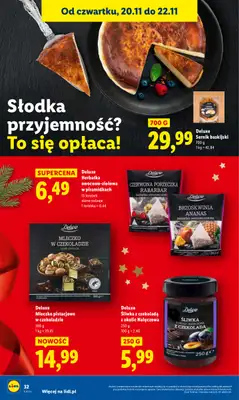 Lidl - gazetka promocyjna Oferta od czwartku od czwartku 20.11 do soboty 22.11 - strona 34