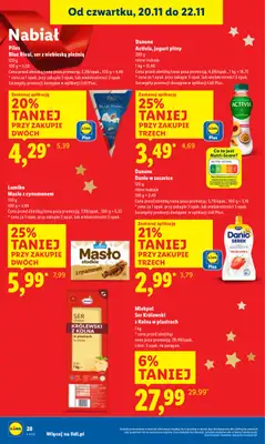 Lidl - gazetka promocyjna Oferta od czwartku od czwartku 20.11 do soboty 22.11 - strona 30