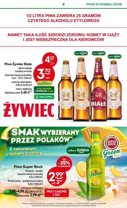 Żabka - gazetka promocyjna Gazetka od środy 19.11 do wtorku 02.12 - strona 35