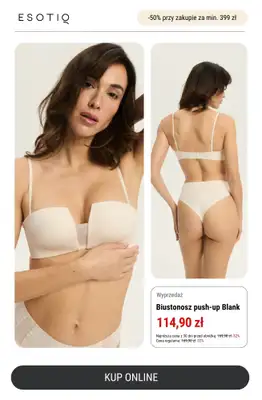 Esotiq - gazetka promocyjna -50% przy zakupach za min. 399 zł od czwartku 20.11 do niedzieli 30.11 - strona 10