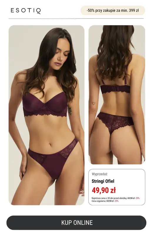 Esotiq - gazetka promocyjna -50% przy zakupach za min. 399 zł   - strona 3