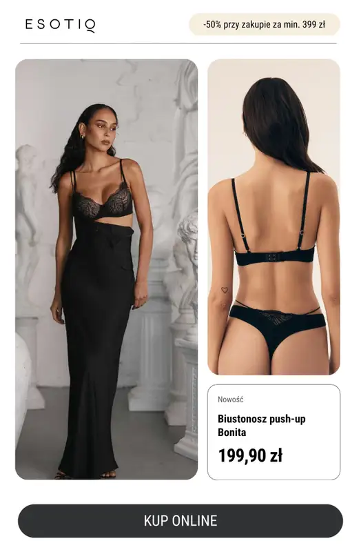 Esotiq - gazetka promocyjna -50% przy zakupach za min. 399 zł od czwartku 20.11 do niedzieli 30.11 - strona 4