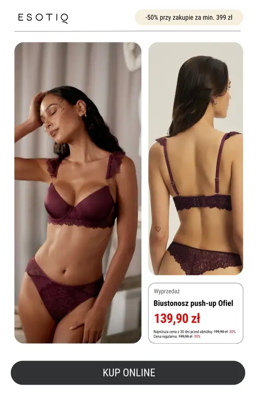 Esotiq - gazetka promocyjna -50% przy zakupach za min. 399 zł   - strona 2