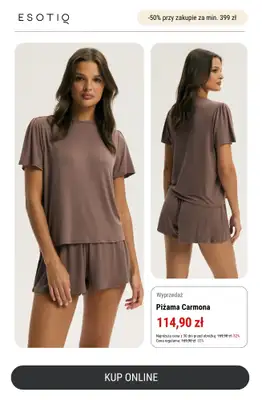Esotiq - gazetka promocyjna -50% przy zakupach za min. 399 zł od czwartku 20.11 do niedzieli 30.11 - strona 12
