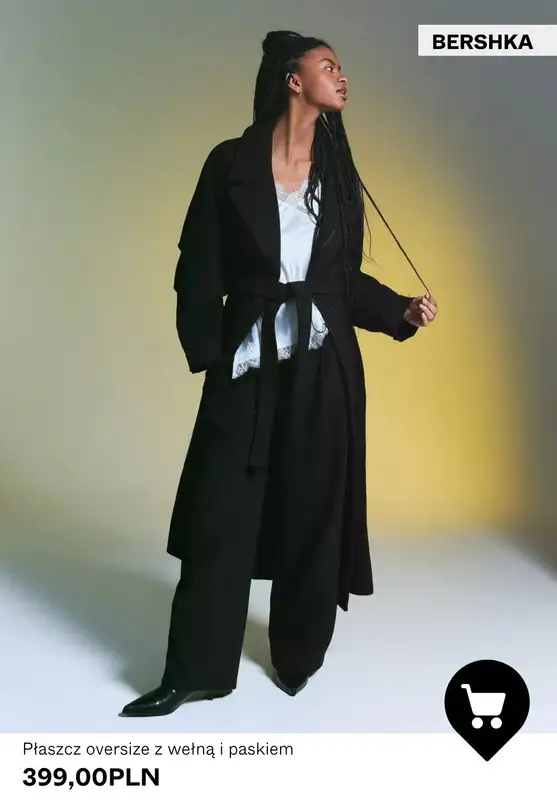 Bershka - gazetka promocyjna Płaszcze damskie od czwartku 20.11  - strona 9
