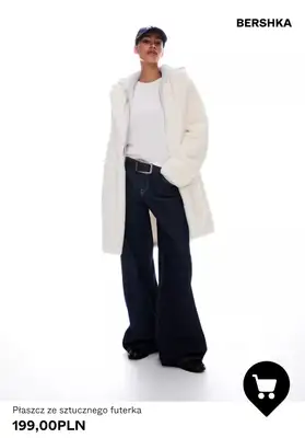 Bershka - gazetka promocyjna Płaszcze damskie od czwartku 20.11  - strona 10