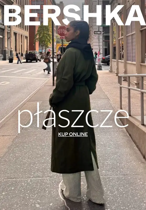 Bershka - gazetka promocyjna Płaszcze damskie od czwartku 20.11 
