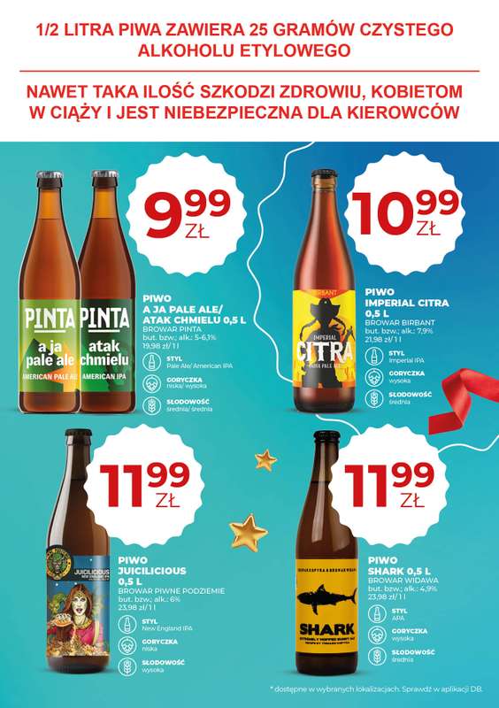 Duży Ben - gazetka promocyjna Gazetka piwna od środy 19.11 do wtorku 02.12 - strona 14