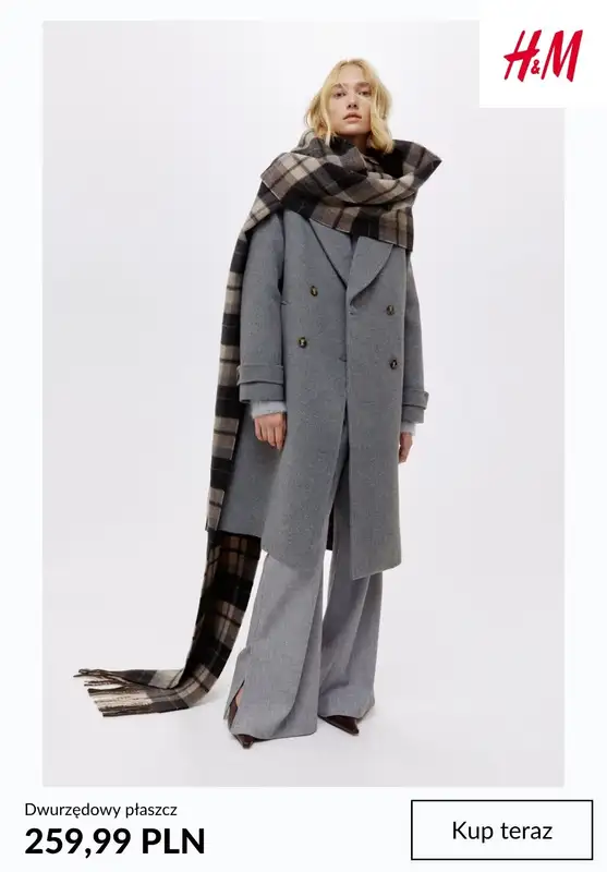 H&M - gazetka promocyjna Płaszcze damskie od czwartku 20.11  - strona 3