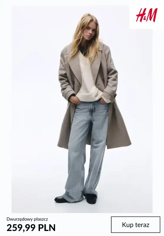 H&M - gazetka promocyjna Płaszcze damskie od czwartku 20.11  - strona 2