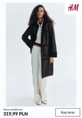 H&M - gazetka promocyjna Płaszcze damskie od czwartku 20.11  - strona 10