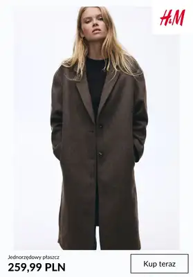 H&M - gazetka promocyjna Płaszcze damskie od czwartku 20.11  - strona 5