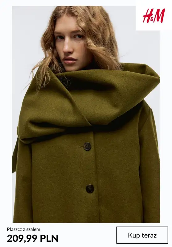 H&M - gazetka promocyjna Płaszcze damskie od czwartku 20.11  - strona 7