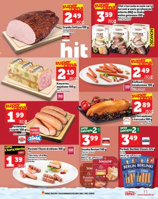 TOPAZ - gazetka promocyjna Gazetka od czwartku 27.11 do środy 03.12 - strona 11