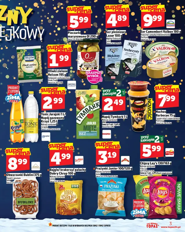 TOPAZ - gazetka promocyjna Gazetka od czwartku 27.11 do środy 03.12 - strona 3