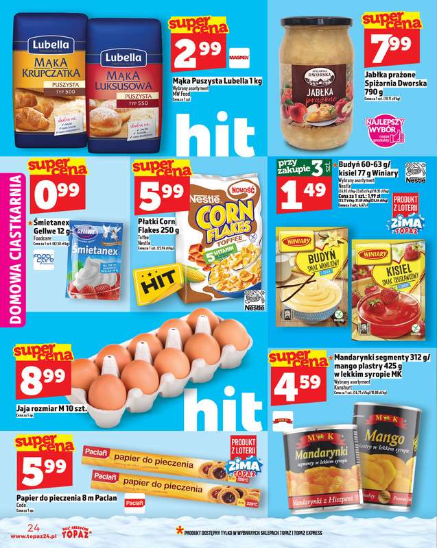 TOPAZ - gazetka promocyjna Gazetka od czwartku 27.11 do środy 03.12 - strona 24