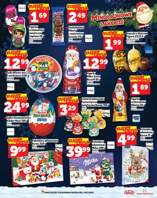 TOPAZ - gazetka promocyjna Gazetka od czwartku 27.11 do środy 03.12 - strona 21