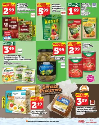 TOPAZ - gazetka promocyjna Gazetka od czwartku 27.11 do środy 03.12 - strona 15