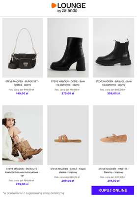 Lounge by Zalando - gazetka promocyjna Do -73%  Steve Madden od czwartku 20.11 do niedzieli 23.11 - strona 6