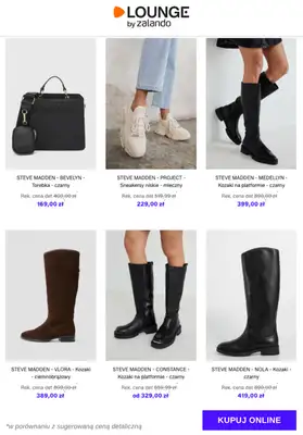 Lounge by Zalando - gazetka promocyjna Do -73%  Steve Madden od czwartku 20.11 do niedzieli 23.11 - strona 2