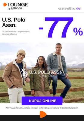 Lounge by Zalando - gazetka promocyjna Do -77% U.S. Polo Assn. od czwartku 20.11 do niedzieli 23.11