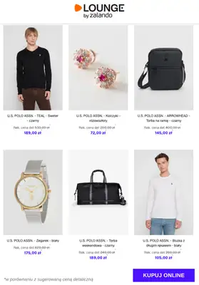 Lounge by Zalando - gazetka promocyjna Do -77% U.S. Polo Assn. od czwartku 20.11 do niedzieli 23.11 - strona 3