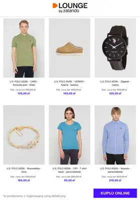 Lounge by Zalando - gazetka promocyjna Do -77% U.S. Polo Assn. od czwartku 20.11 do niedzieli 23.11 - strona 6