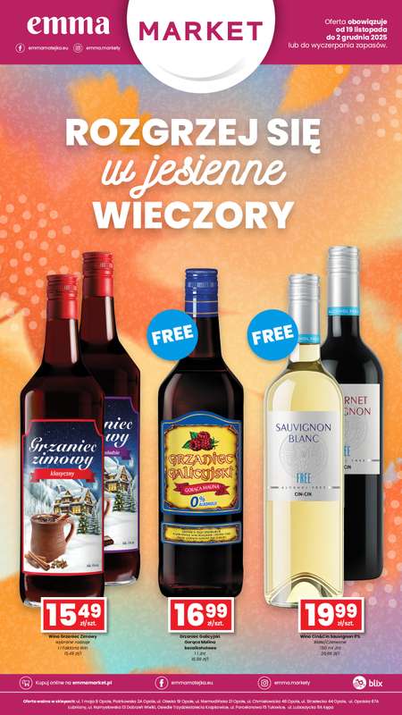 emma MARKET - gazetka promocyjna Ulotka alkoholowa od czwartku 20.11 do wtorku 02.12 - strona 2