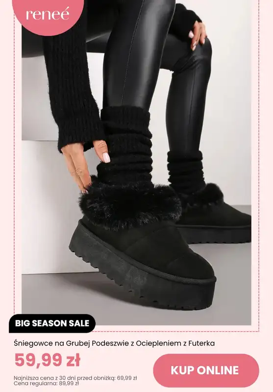 Renee - gazetka promocyjna Obuwie zimowe na WYPRZEDAŻY! od czwartku 20.11 do niedzieli 30.11 - strona 7