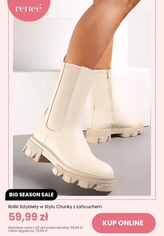 Renee - gazetka promocyjna Obuwie zimowe na WYPRZEDAŻY! od czwartku 20.11 do niedzieli 30.11 - strona 3