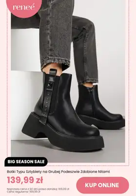 Renee - gazetka promocyjna Obuwie zimowe na WYPRZEDAŻY! od czwartku 20.11 do niedzieli 30.11 - strona 12