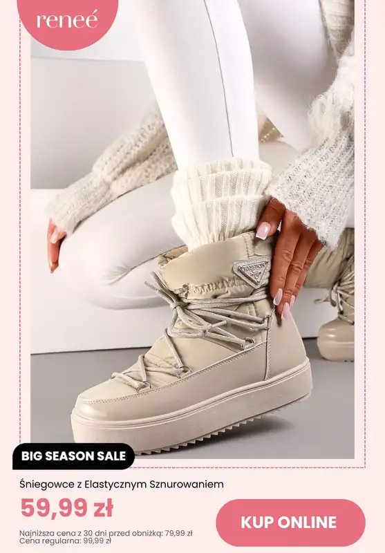 Renee - gazetka promocyjna Obuwie zimowe na WYPRZEDAŻY! od czwartku 20.11 do niedzieli 30.11 - strona 5