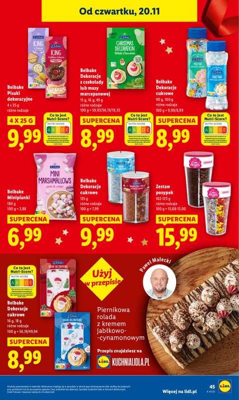 Lidl - gazetka promocyjna Oferta od czwartku od czwartku 20.11 do soboty 22.11 - strona 49