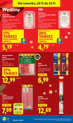 Lidl - gazetka promocyjna Oferta od czwartku od czwartku 20.11 do soboty 22.11 - strona 26