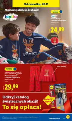 Lidl - gazetka promocyjna Oferta od czwartku od czwartku 20.11 do soboty 22.11 - strona 17