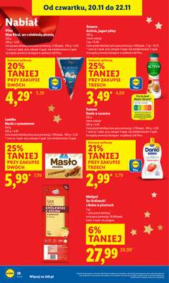 Lidl - gazetka promocyjna Oferta od czwartku od czwartku 20.11 do soboty 22.11 - strona 30