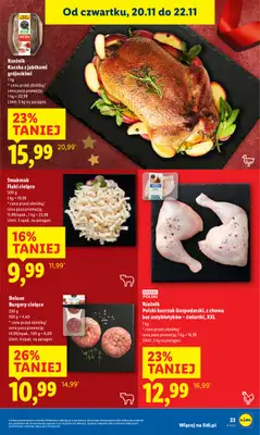 Lidl - gazetka promocyjna Oferta od czwartku od czwartku 20.11 do soboty 22.11 - strona 25