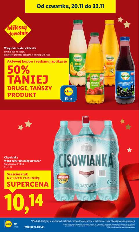Lidl - gazetka promocyjna Oferta od czwartku od czwartku 20.11 do soboty 22.11 - strona 12